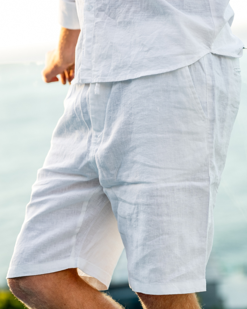 The Toronto Label™ | Casablanca - Premium Linen Shorts