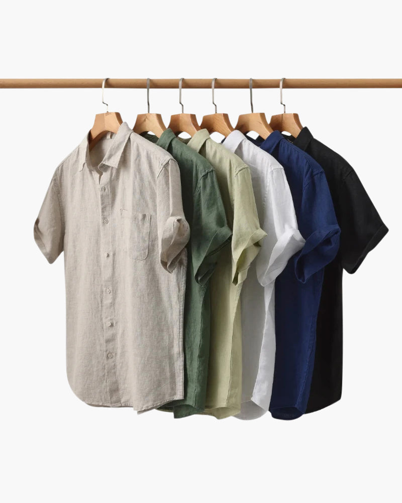 The Toronto Label™ | Cape Town - Linen Shirt (Shortsleeve)