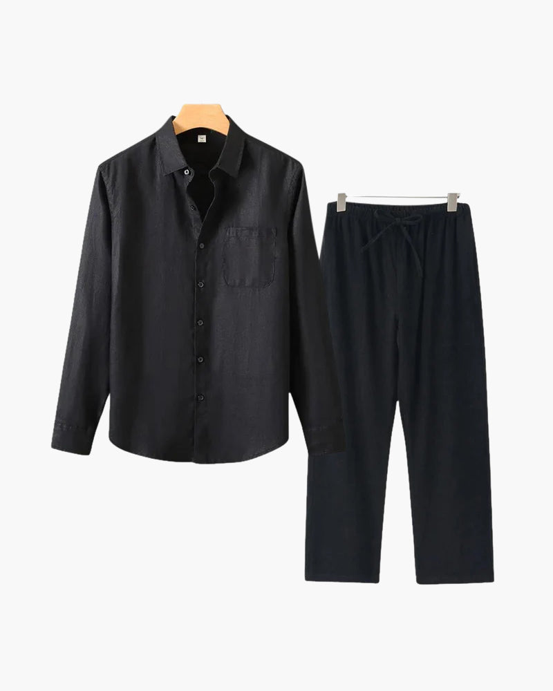 The Toronto Label™ | Old Money Linen Combo (Longsleeve)