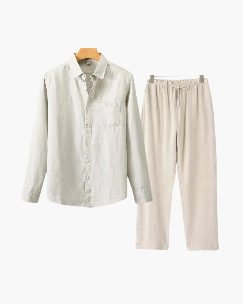 The Toronto Label™ | Old Money Linen Combo (Longsleeve)