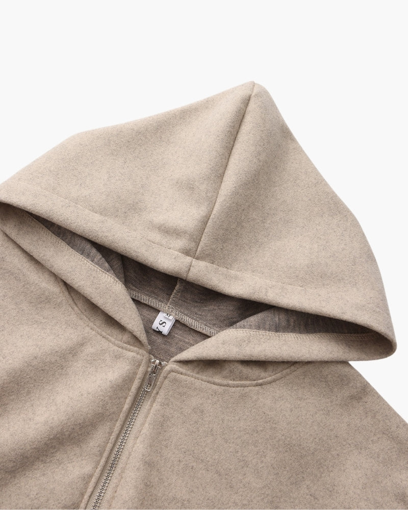 The Toronto Label™ | Marlow Wool Zip Coat