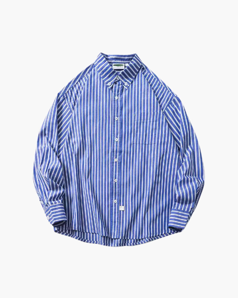 The Toronto Label™ | Oversized Striped Shirt