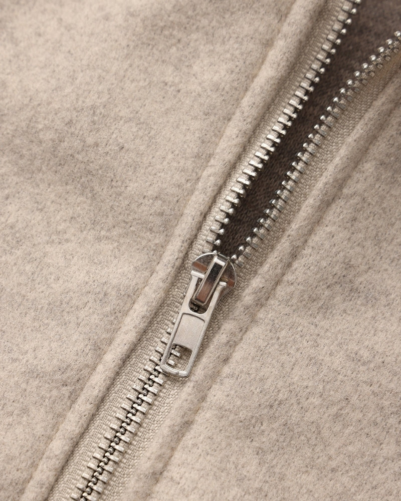 The Toronto Label™ | Marlow Wool Zip Coat