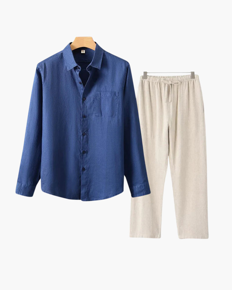 The Toronto Label™ | Old Money Linen Combo (Longsleeve)