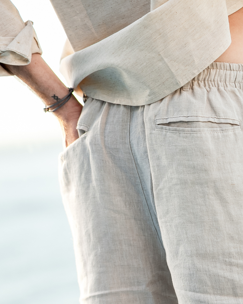 The Toronto Label™ | Casablanca - Premium Linen Shorts