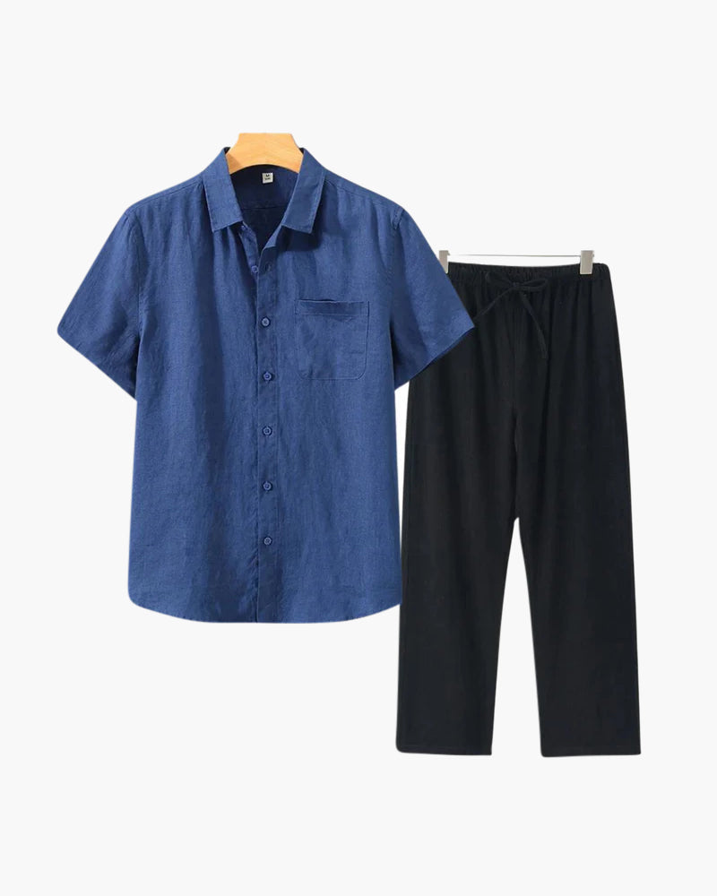 The Toronto Label™ | Old Money Linen Combo (Shortsleeve)