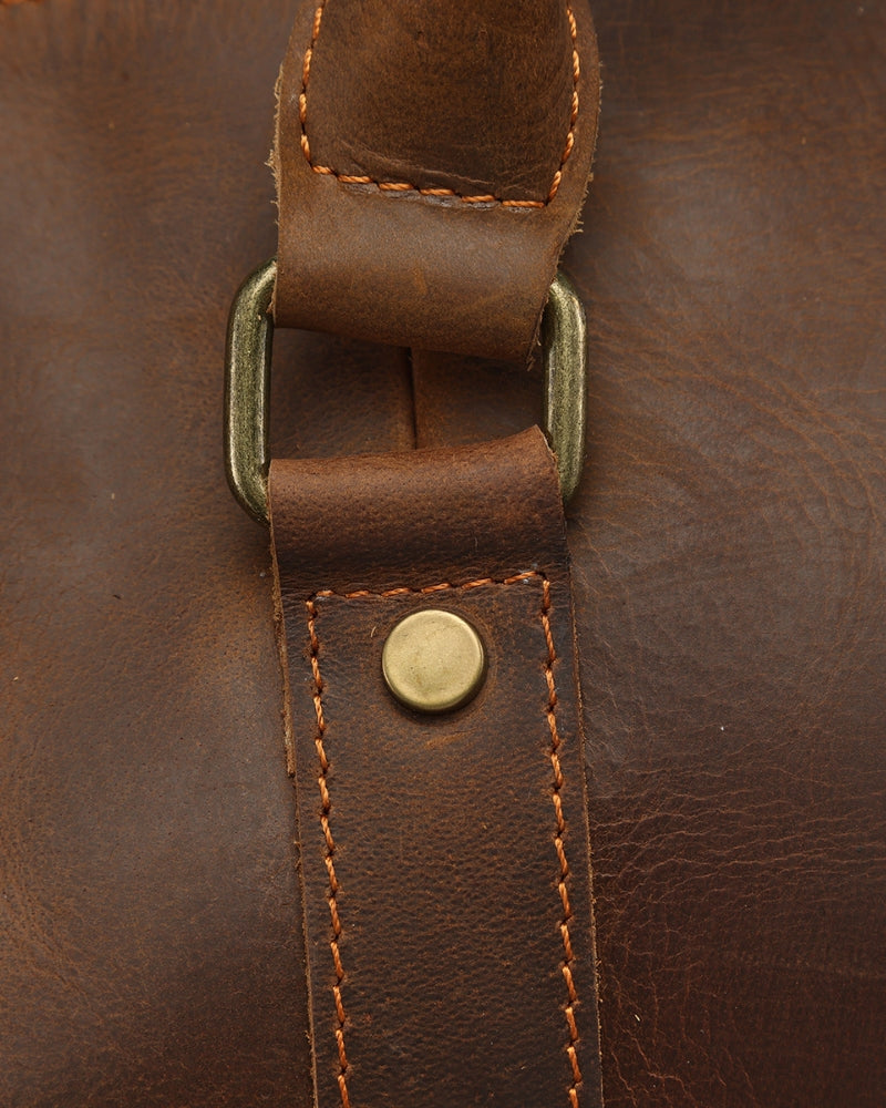 The Toronto Label™ | Montague Leather Duffle