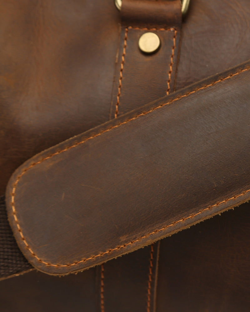 The Toronto Label™ | Montague Leather Duffle