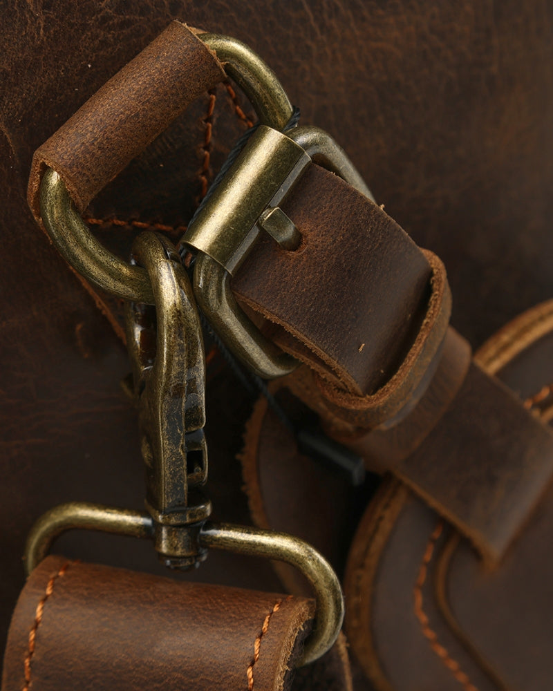 The Toronto Label™ | Montague Leather Duffle
