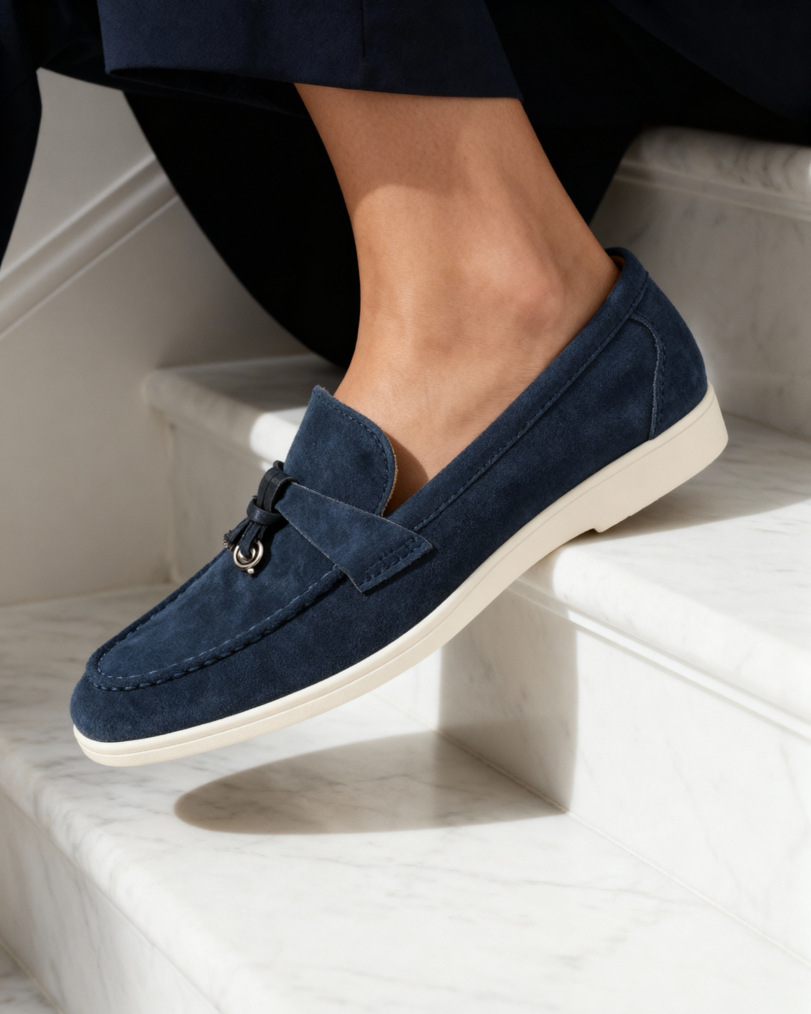 The Toronto Label™ | Old Money Suede Lady Loafers