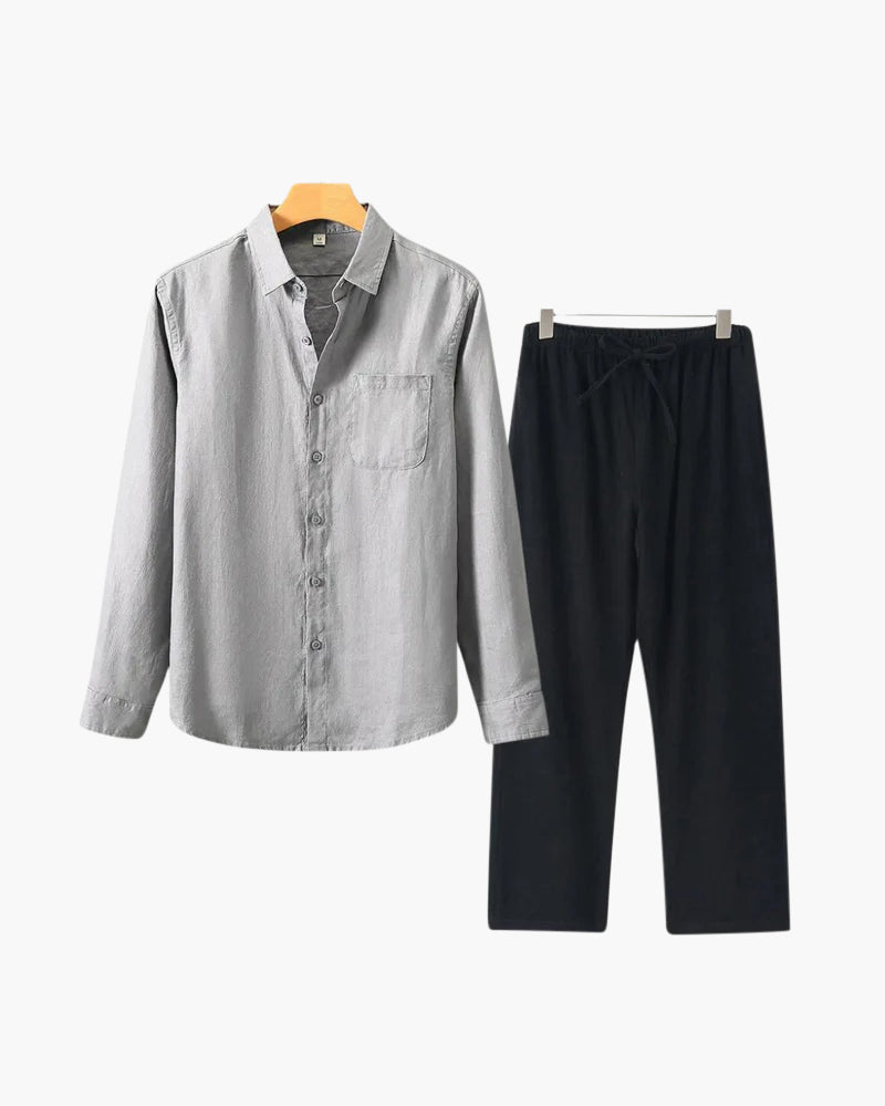 The Toronto Label™ | Old Money Linen Combo (Longsleeve)