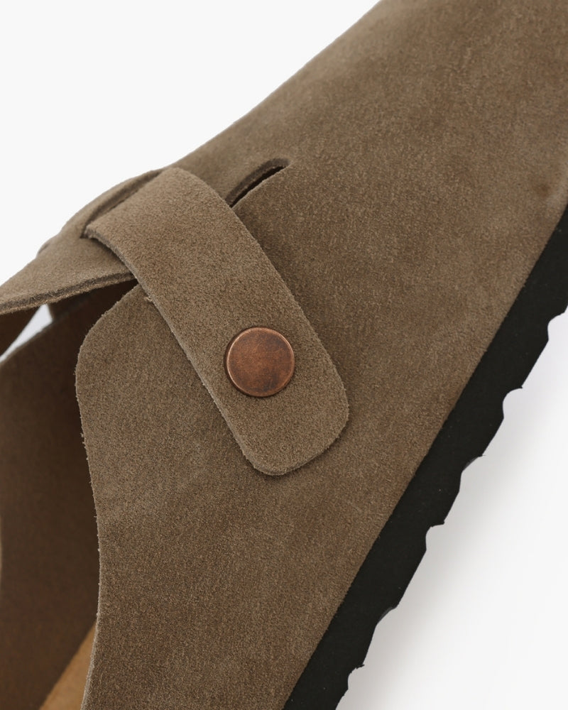 The Toronto Label™ | Old Money Suede Clogs