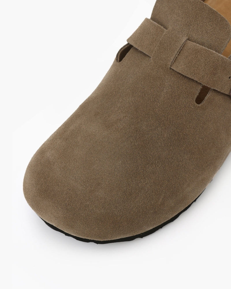 The Toronto Label™ | Old Money Suede Clogs