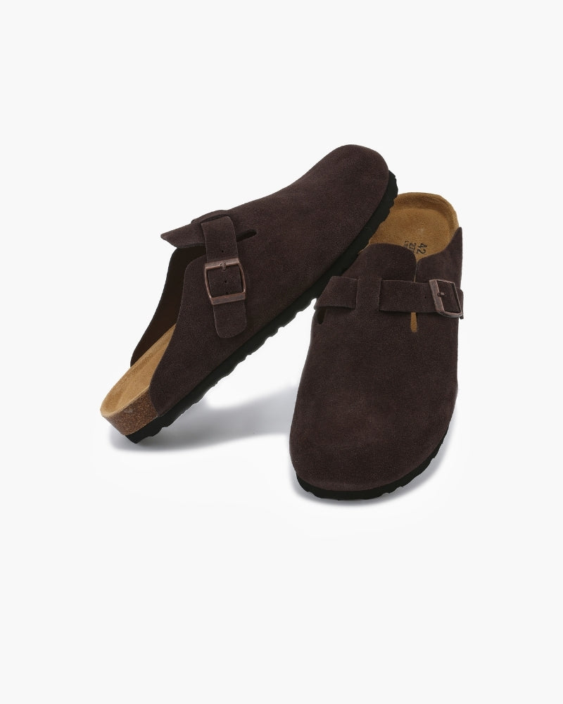 The Toronto Label™ | Old Money Suede Clogs