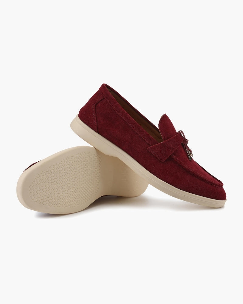 The Toronto Label™ | Old Money Suede Lady Loafers