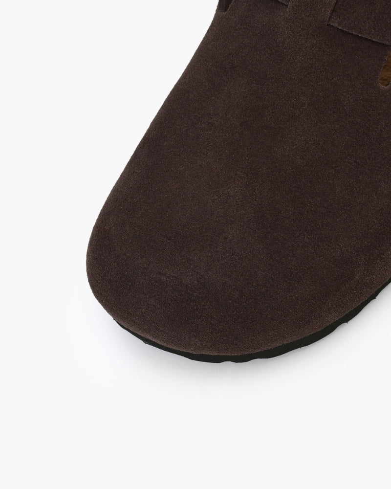 The Toronto Label™ | Old Money Suede Clogs