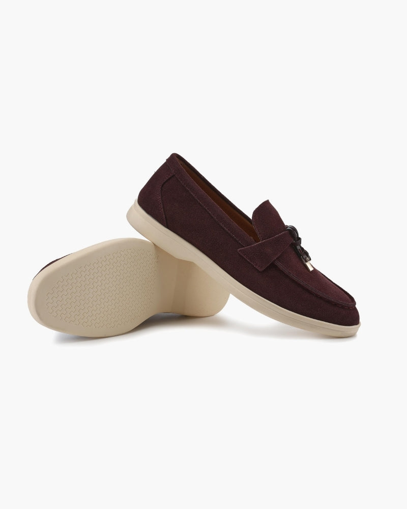 The Toronto Label™ | Old Money Suede Lady Loafers