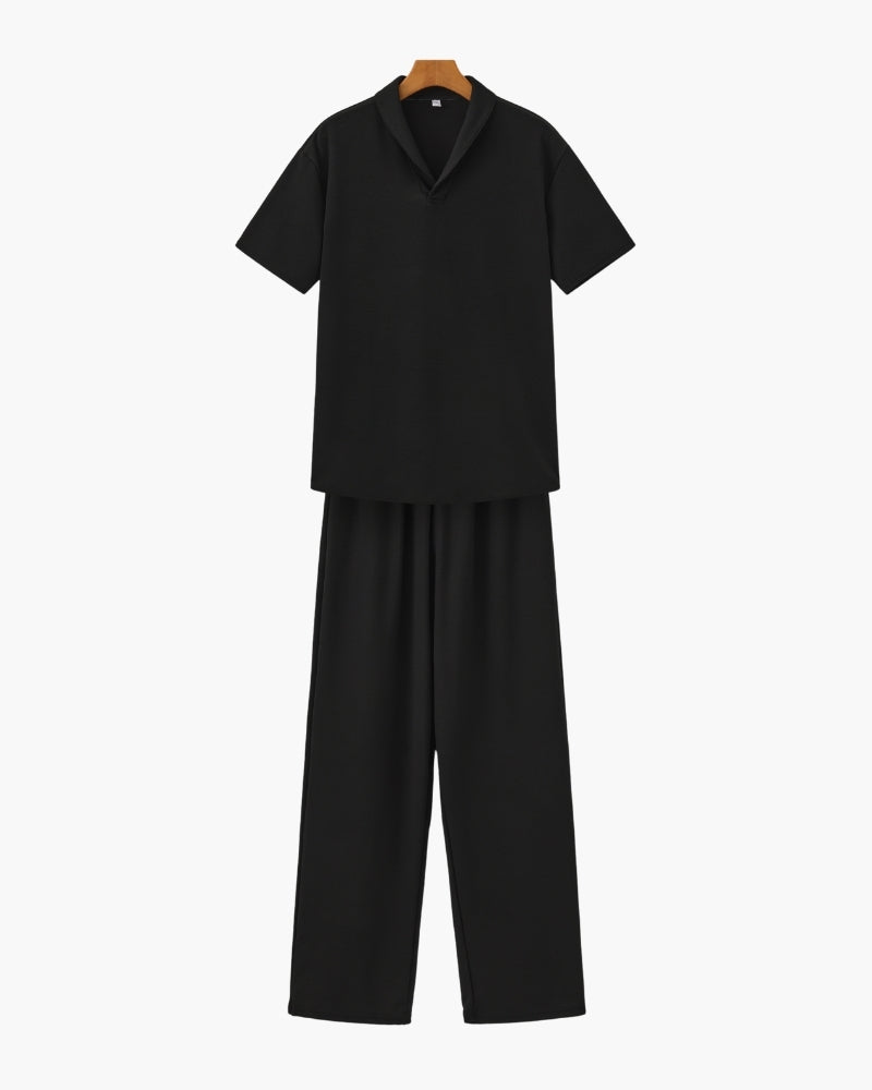 The Toronto Label™ | Cotton Polo & Pantalon Set