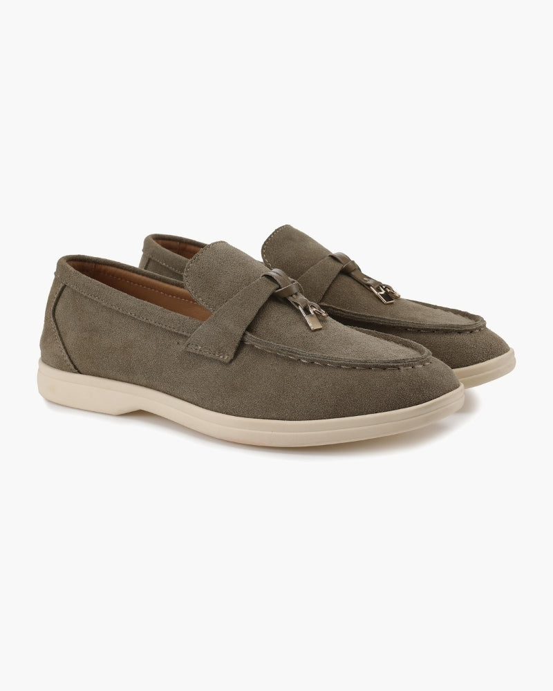 The Toronto Label™ | Old Money Suede Lady Loafers
