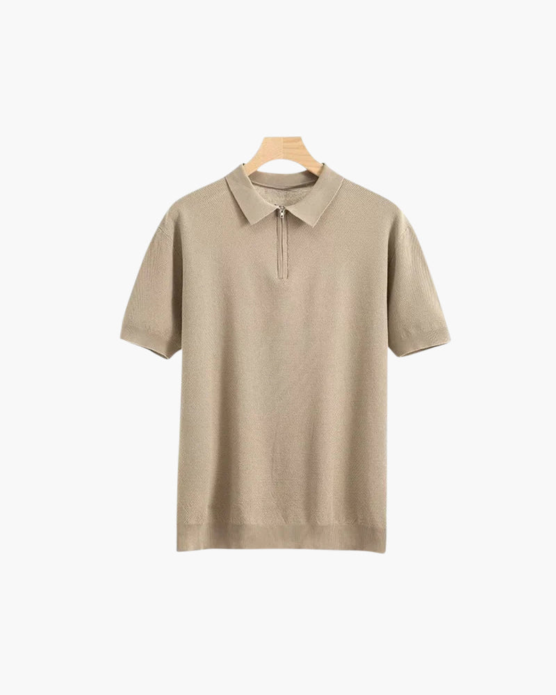 The Toronto Label™ |Marbella Zip Up Polo