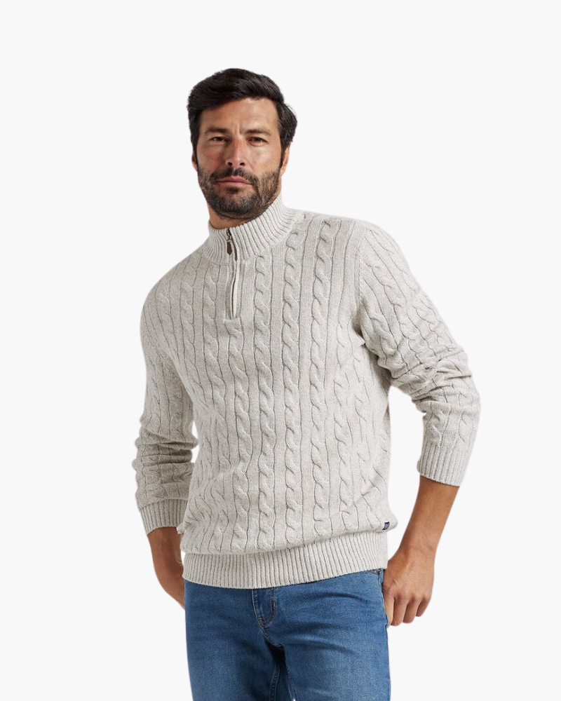 The Toronto Label™ | Verbier Half Zip Sweater