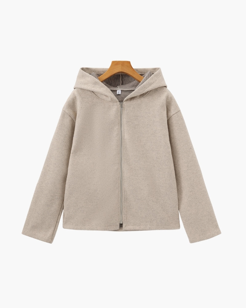 The Toronto Label™ | Marlow Wool Zip Coat