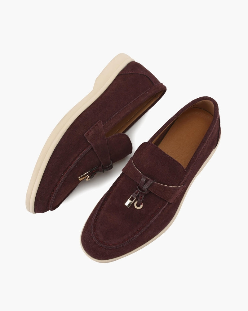 The Toronto Label™ | Old Money Suede Lady Loafers