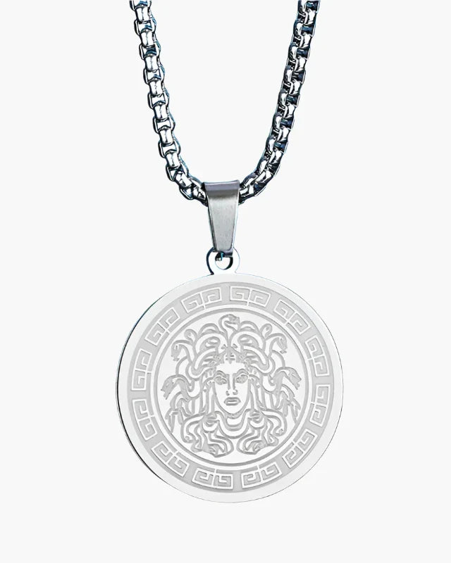 The Toronto Label™ | Medusa Long Chain (Gold & Silver)