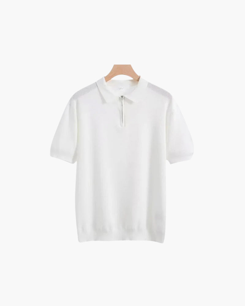 The Toronto Label™ |Marbella Zip Up Polo