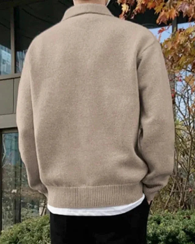The Toronto Label™ | Woolen Button Half Zip
