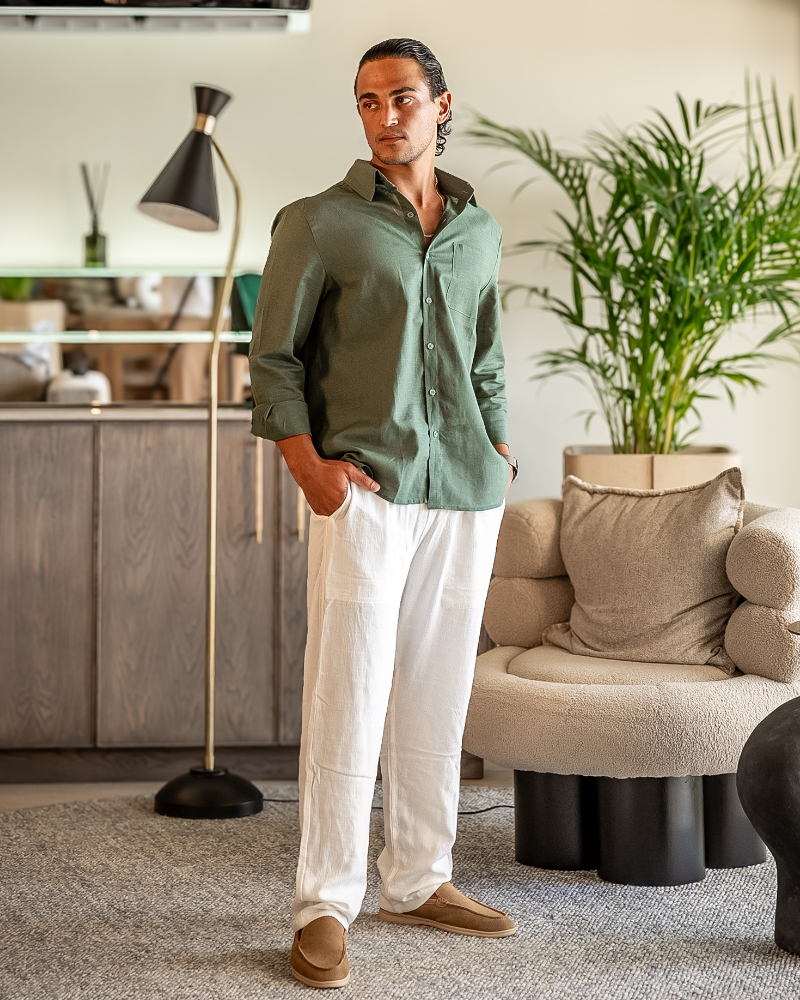 The Toronto Label™ | Old Money Linen Combo (Longsleeve)