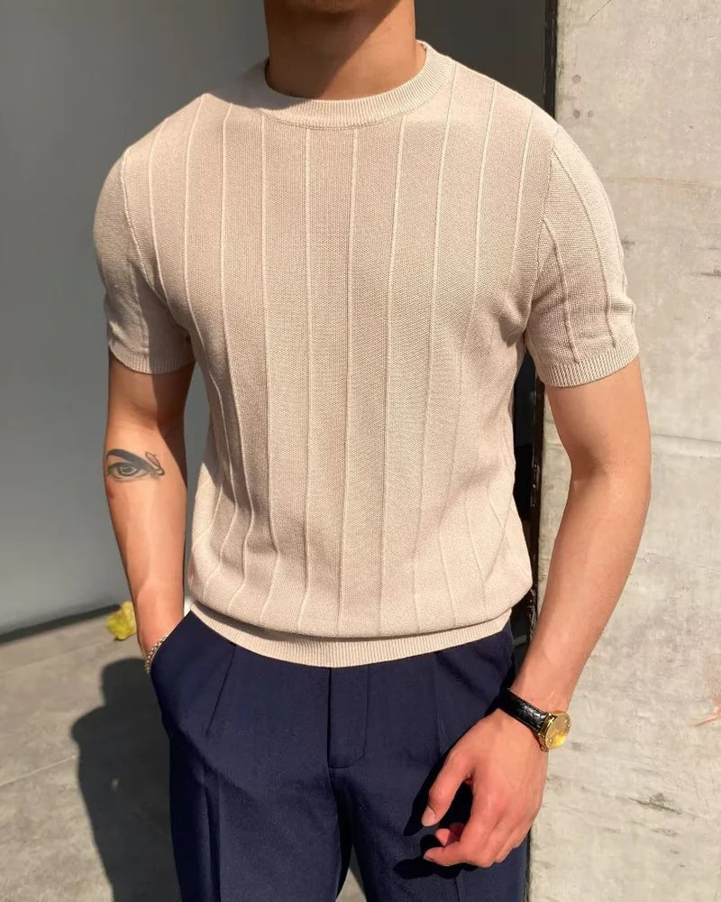 The Toronto Label™ | Cannes Ribbed T-Shirt