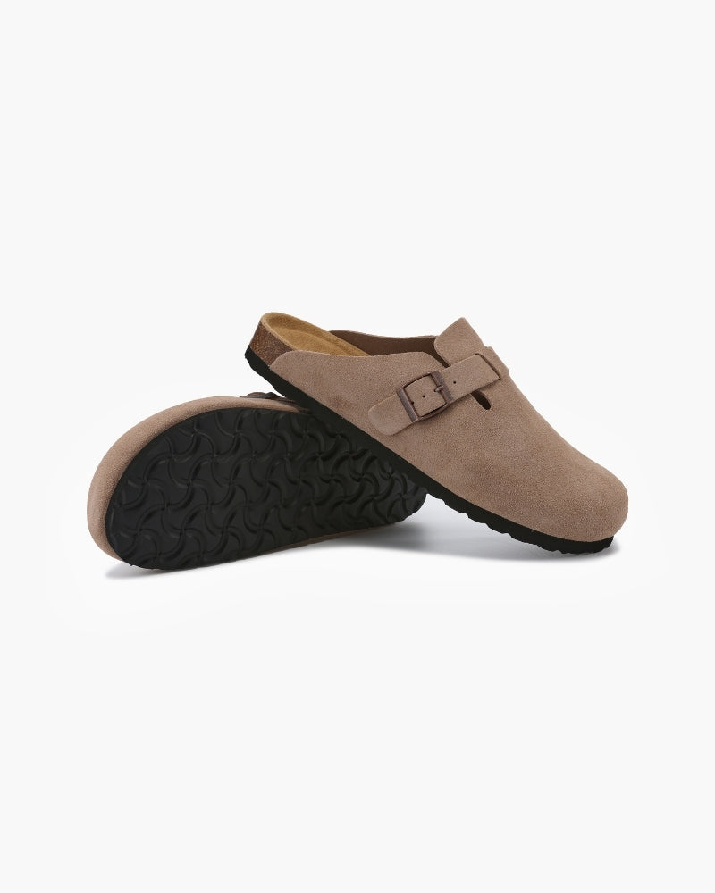The Toronto Label™ | Old Money Suede Clogs