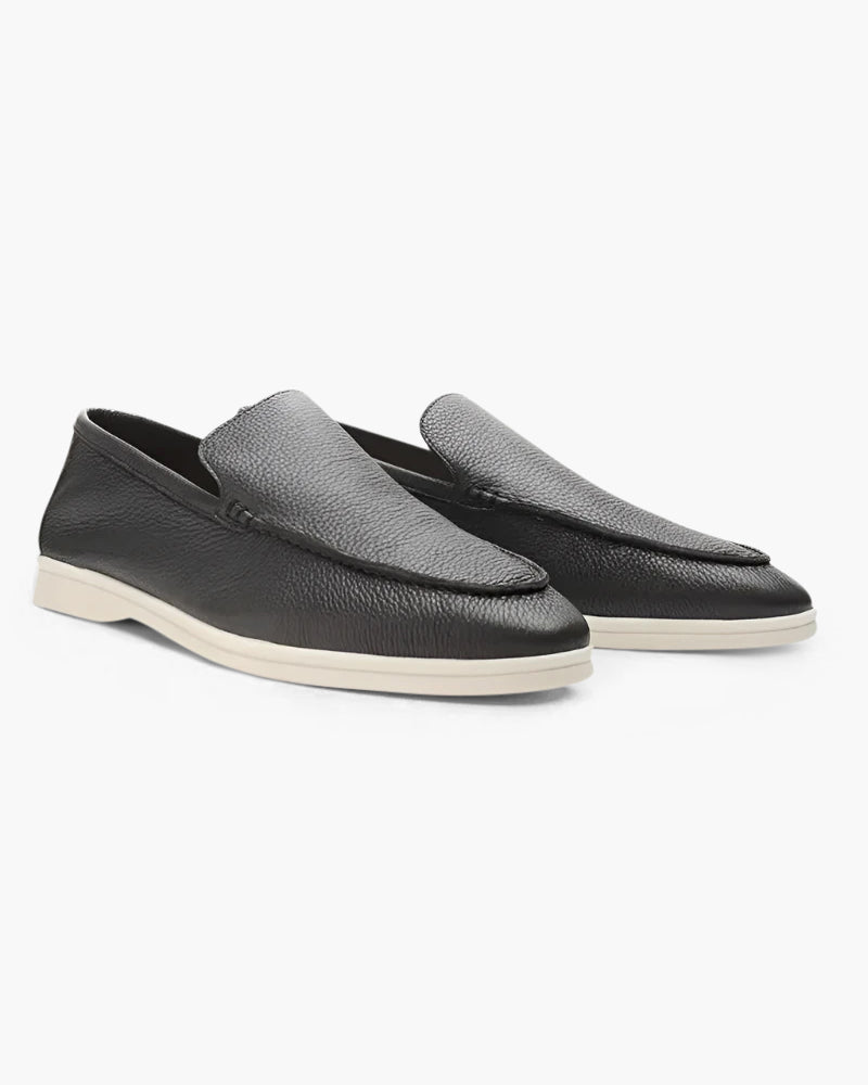 The Toronto Label™ | Old Money Cowhide Leather Loafers