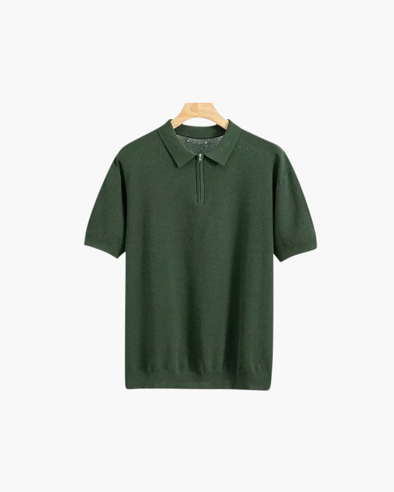 The Toronto Label™ |Marbella Zip Up Polo
