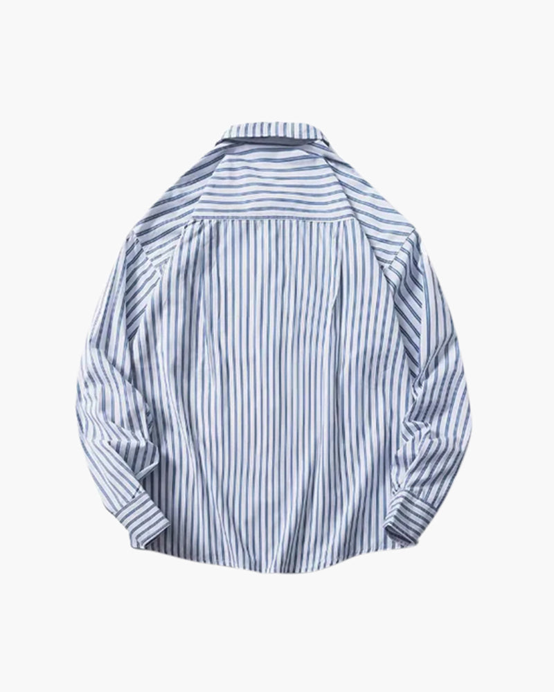 The Toronto Label™ | Oversized Striped Shirt
