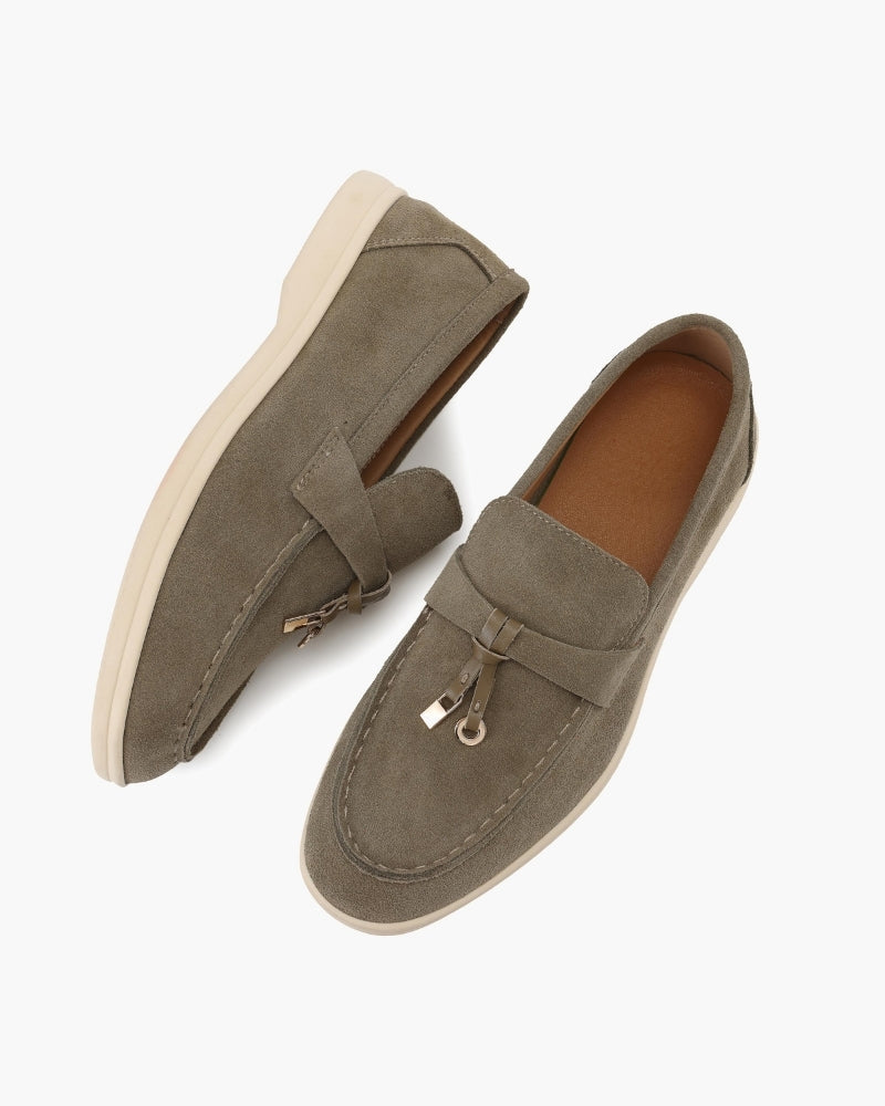 The Toronto Label™ | Old Money Suede Lady Loafers