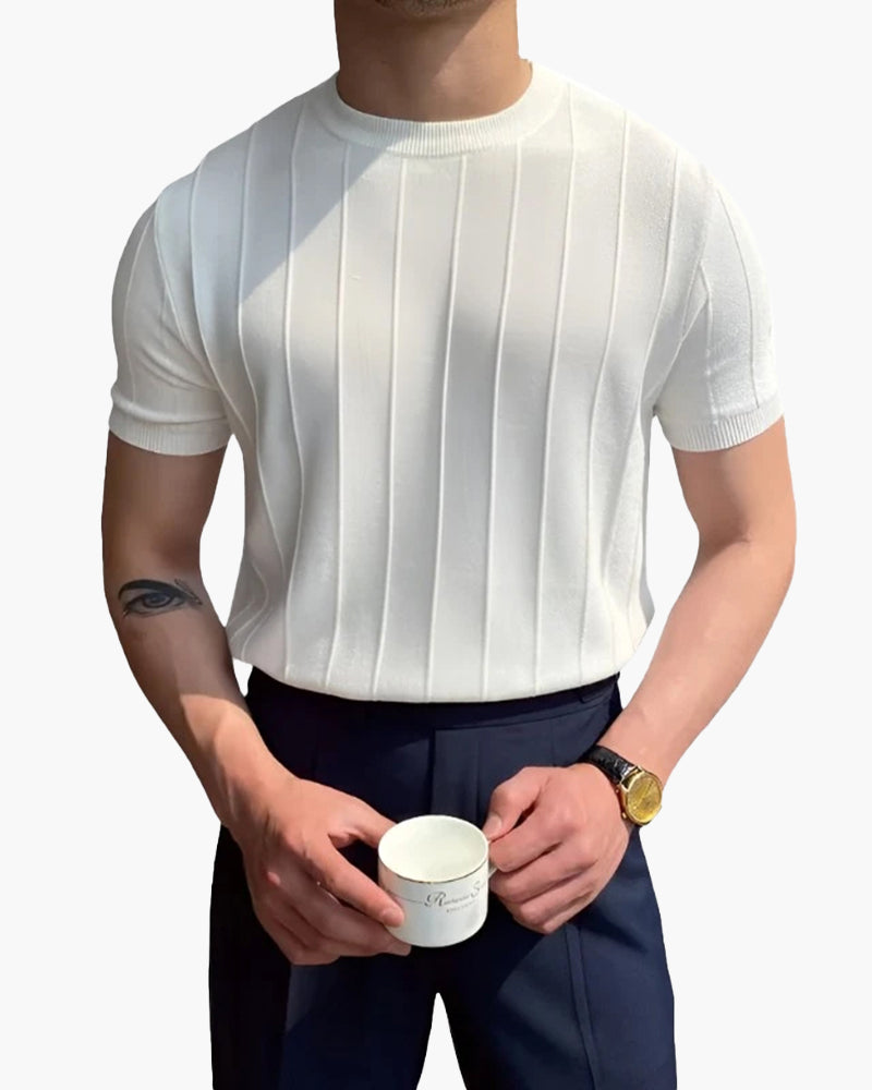 The Toronto Label™ | Cannes Ribbed T-Shirt