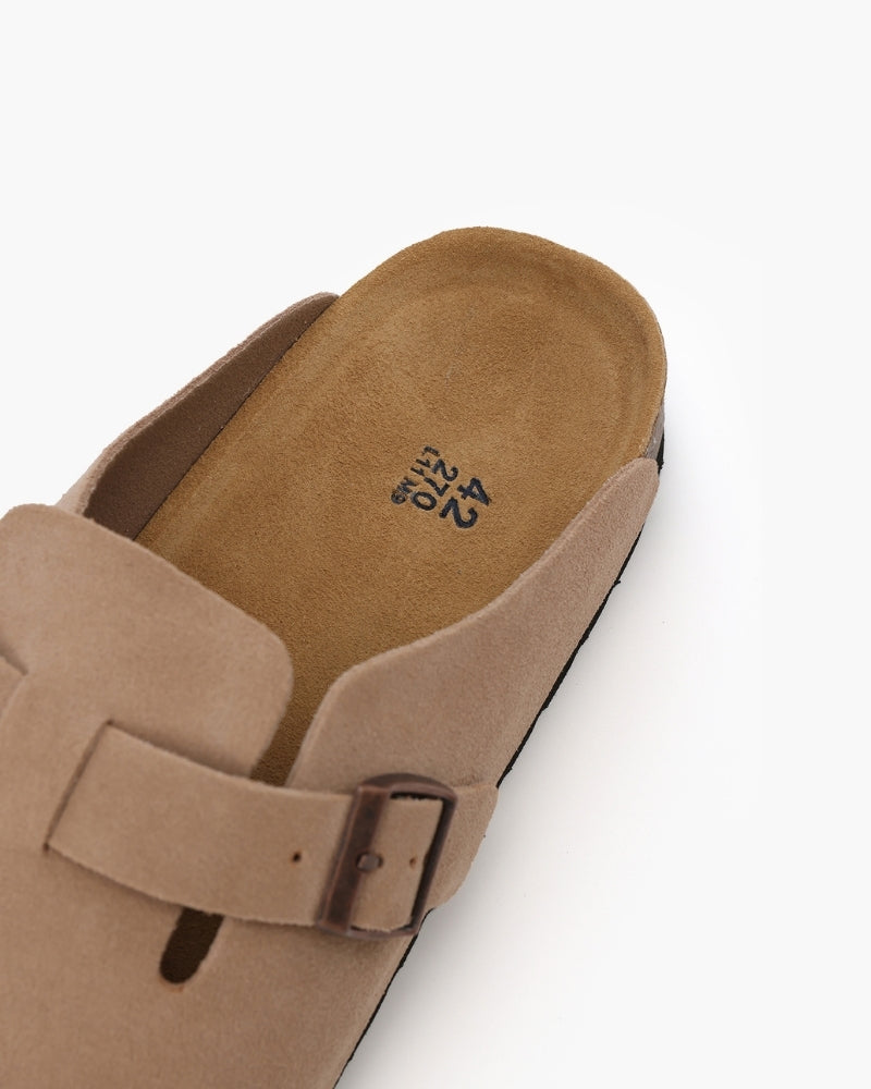 The Toronto Label™ | Old Money Suede Clogs