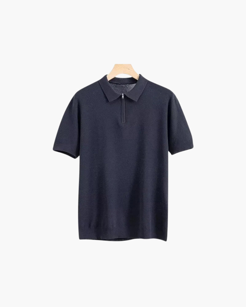 The Toronto Label™ |Marbella Zip Up Polo
