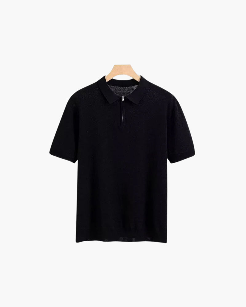 The Toronto Label™ |Marbella Zip Up Polo
