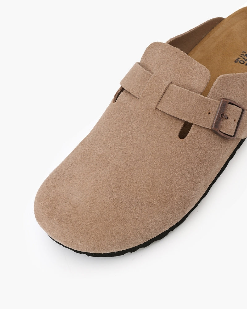 The Toronto Label™ | Old Money Suede Clogs