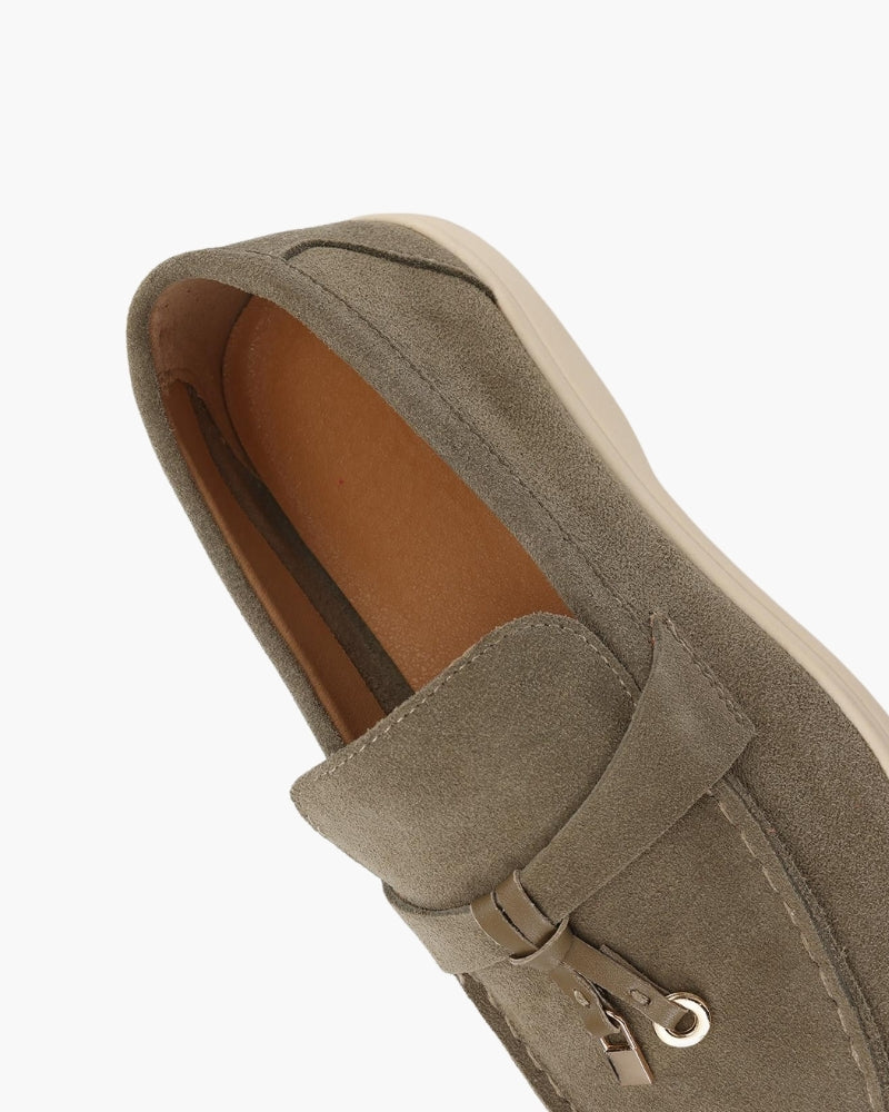 The Toronto Label™ | Old Money Suede Lady Loafers