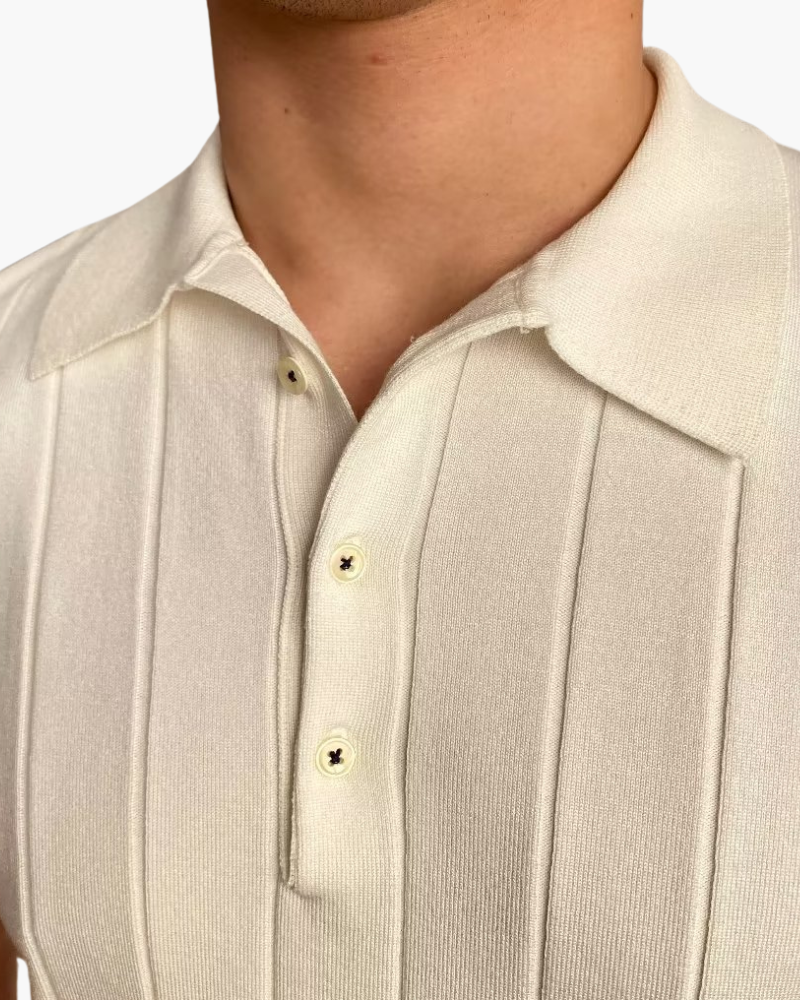 The Toronto Label™ | Cannes Ribbed Cotton Polo