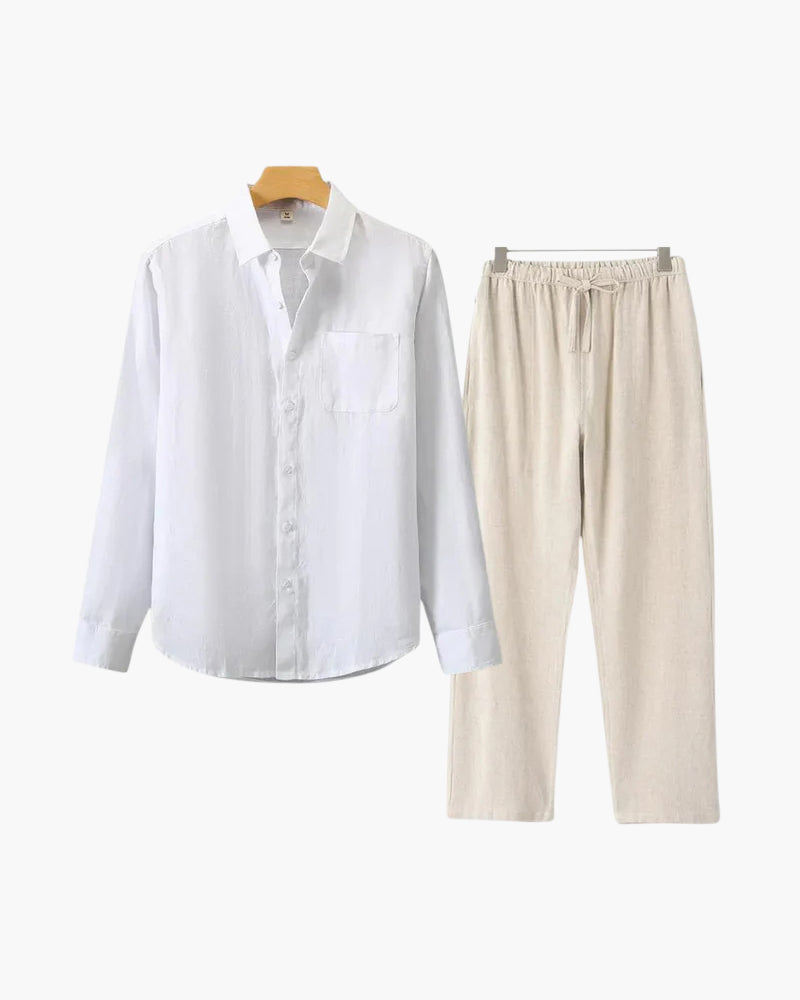 The Toronto Label™ | Old Money Linen Combo (Longsleeve)