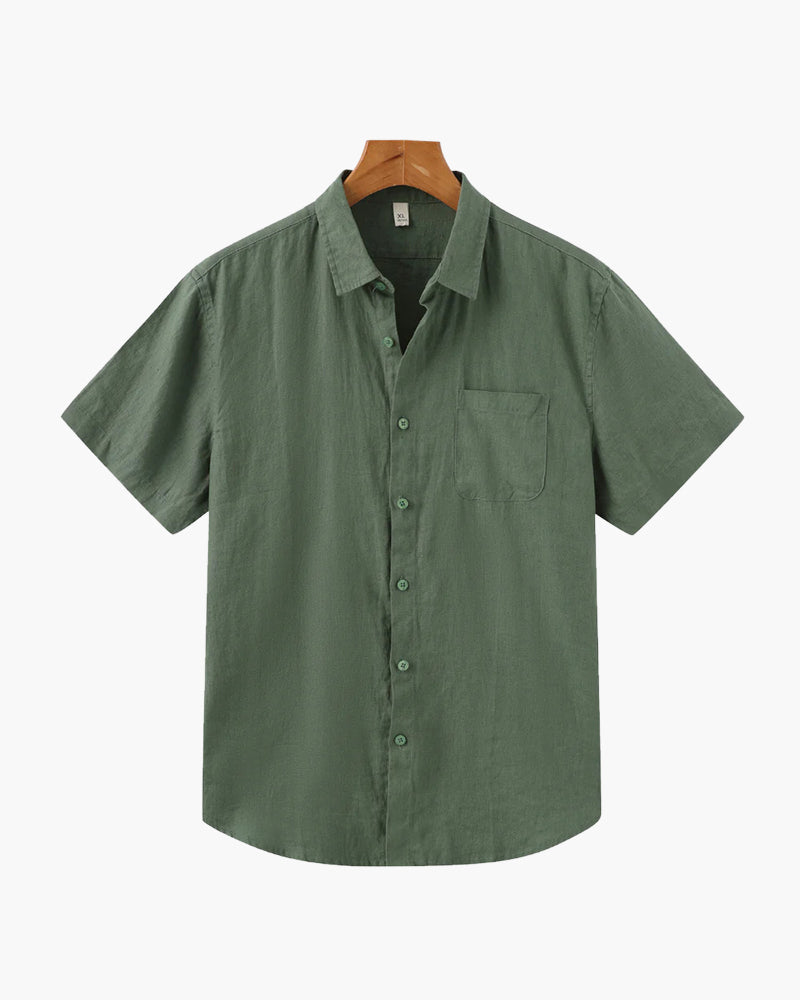The Toronto Label™ | Cape Town - Linen Shirt (Shortsleeve)