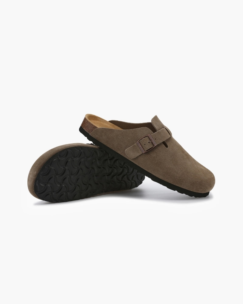 The Toronto Label™ | Old Money Suede Clogs