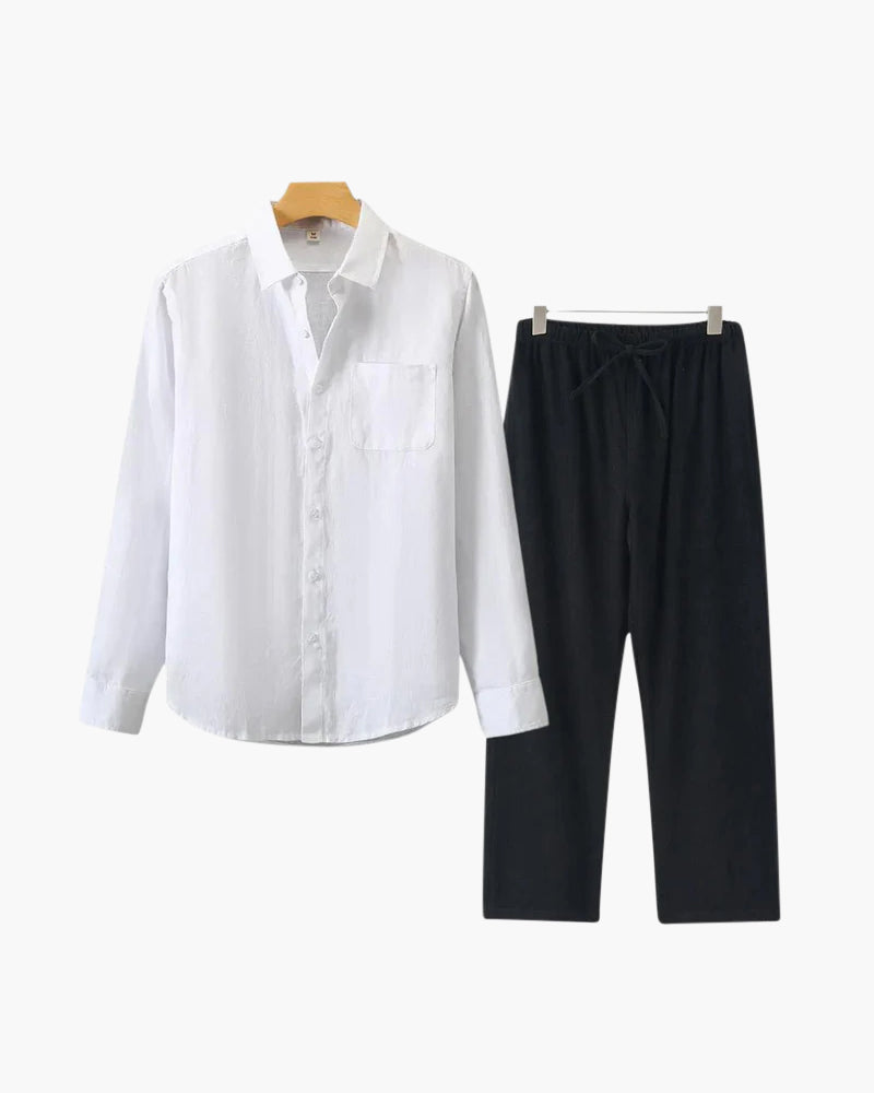 The Toronto Label™ | Old Money Linen Combo (Longsleeve)