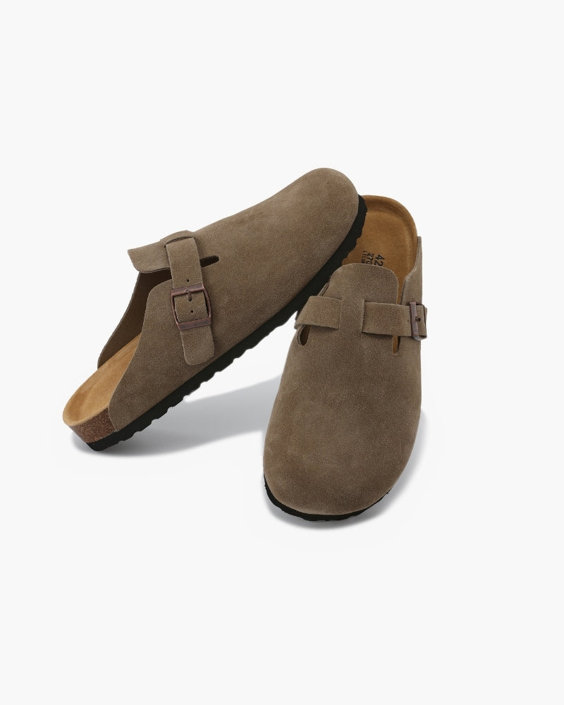 The Toronto Label™ | Old Money Suede Clogs