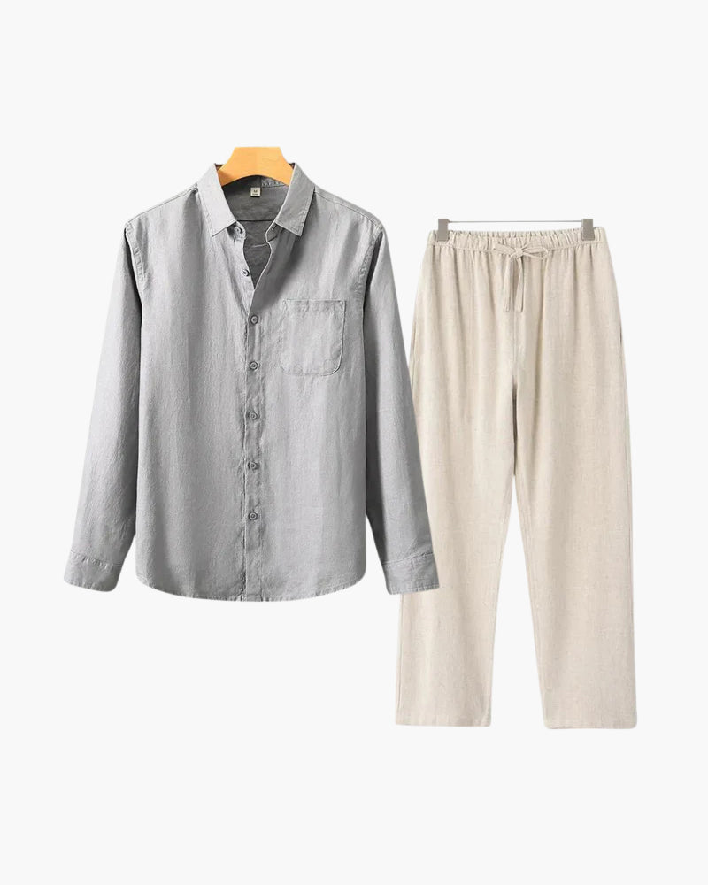 The Toronto Label™ | Old Money Linen Combo (Longsleeve)